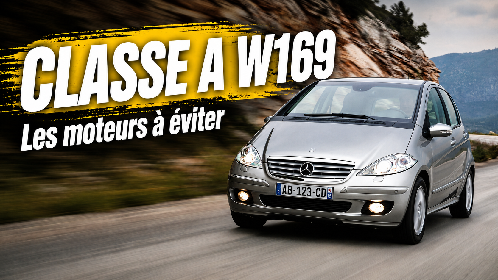 Mercedes Classe A W169 grise de profil — acheter une Classe A d'occasion fiable