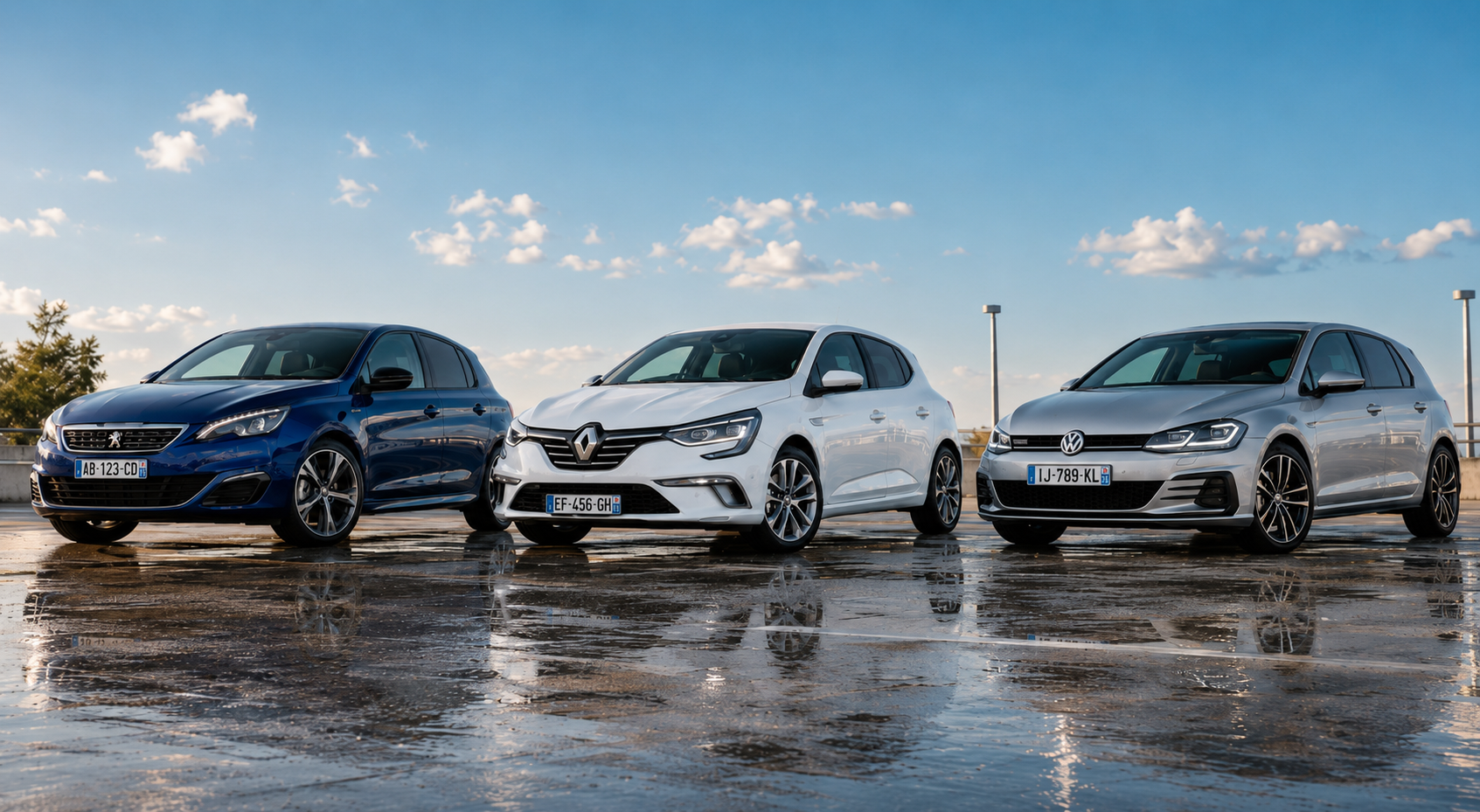 Golf 7 vs 308 II vs Mégane 4 : laquelle est vraiment la plus fiable en occasion ?