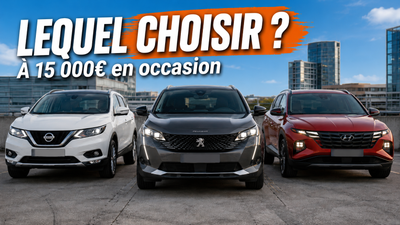 Qashqai J11, 3008 II ou Tucson 3 : lequel choisir en occasion à 15 000 € ?
