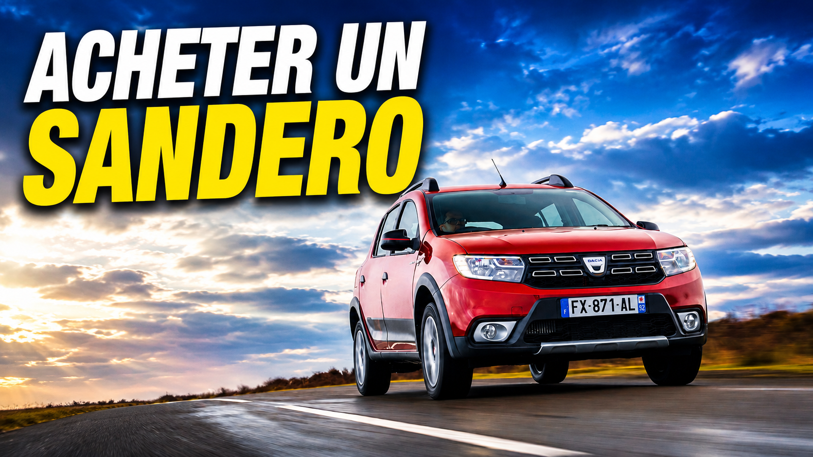Dacia Sandero 2 Stepway rouge — acheter une Sandero d'occasion fiable