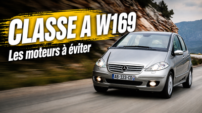 Mercedes Classe A W169 grise de profil — acheter une Classe A d'occasion fiable