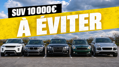 5 SUV premium à éviter à moins de 10 000 € en occasion — Range Rover Evoque, BMW X1, Audi Q5, Mini Countryman, Porsche Cayenne