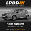 Fiche fiabilité Ford Focus 3 — couverture avec notes et pannes connues