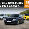 Guide d’achat jeune permis à moins de 5000€ – visuel 1
