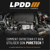 Couverture du guide PureTech LPDD — entretien, courroie humide, garantie Stellantis 10 ans