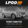 Fiche fiabilité Hyundai Tucson 3 — couverture avec notes et pannes connues