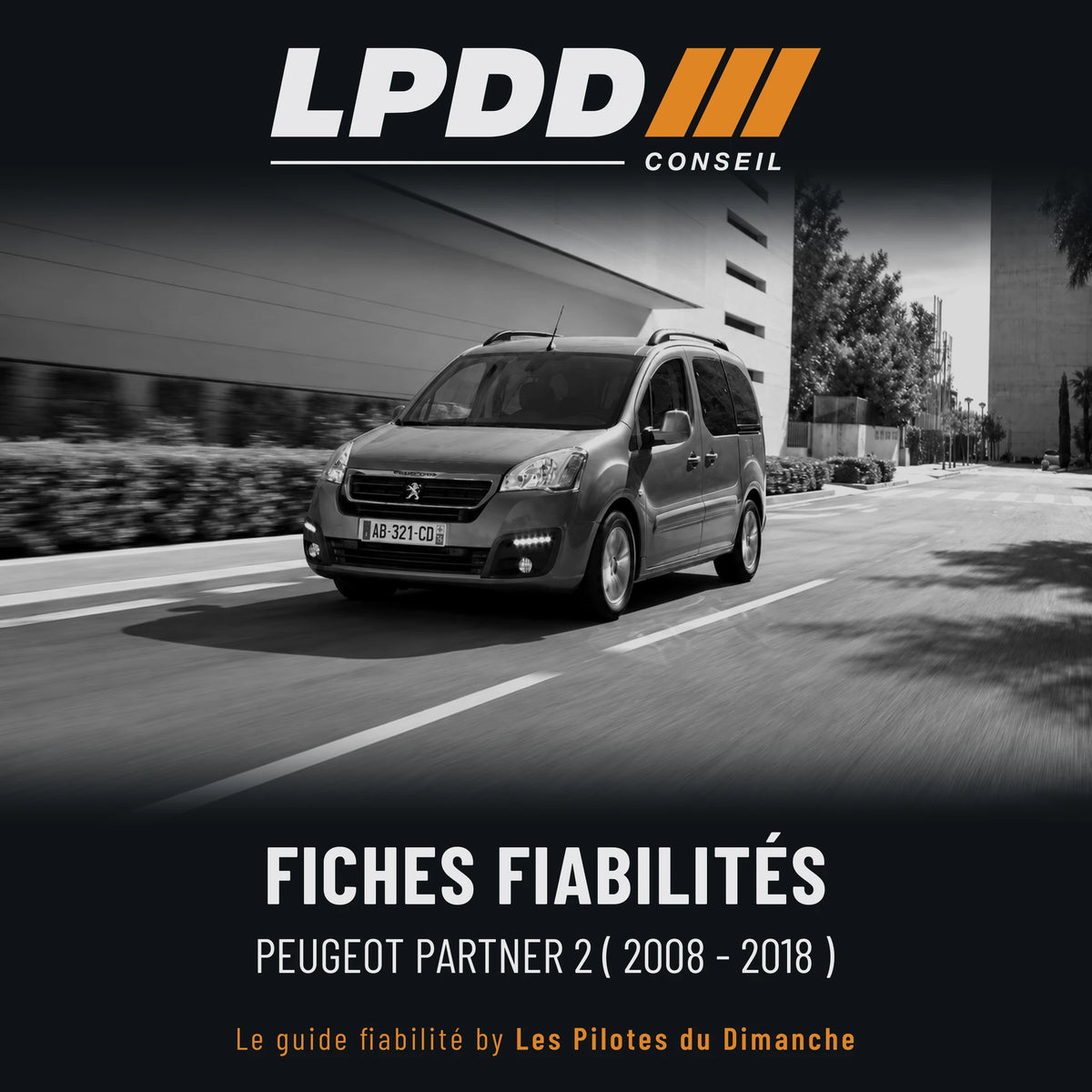 Fiche fiabilité Peugeot Partner 2, couverture avec notes et pannes connues