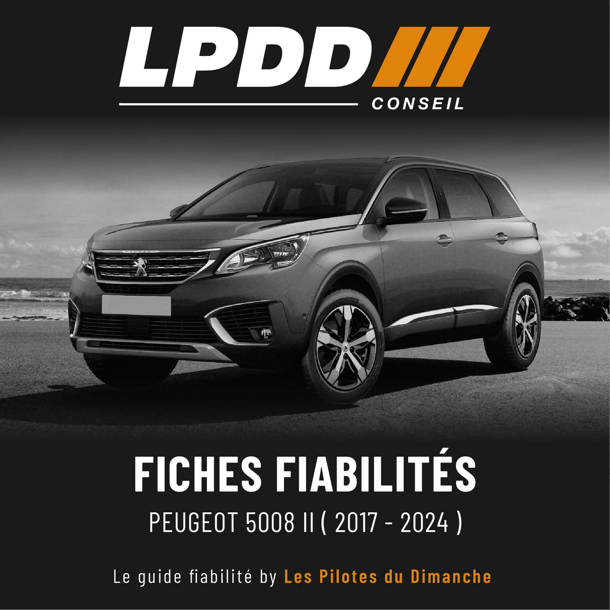 Fiche fiabilité Peugeot 5008 II — couverture avec notes et pannes connues