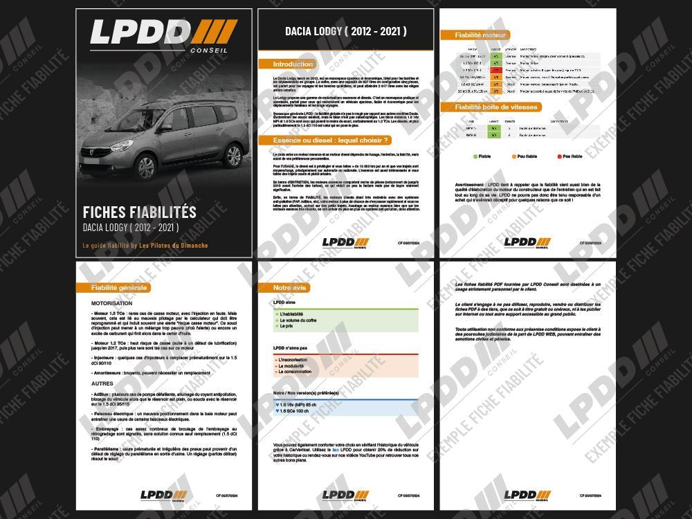 Opel Zafira ( B ) ( 2005 - 2014 ) - LPDD Conseil | Fiche fiabilité - Fiche fiabilité | Voiture fiable