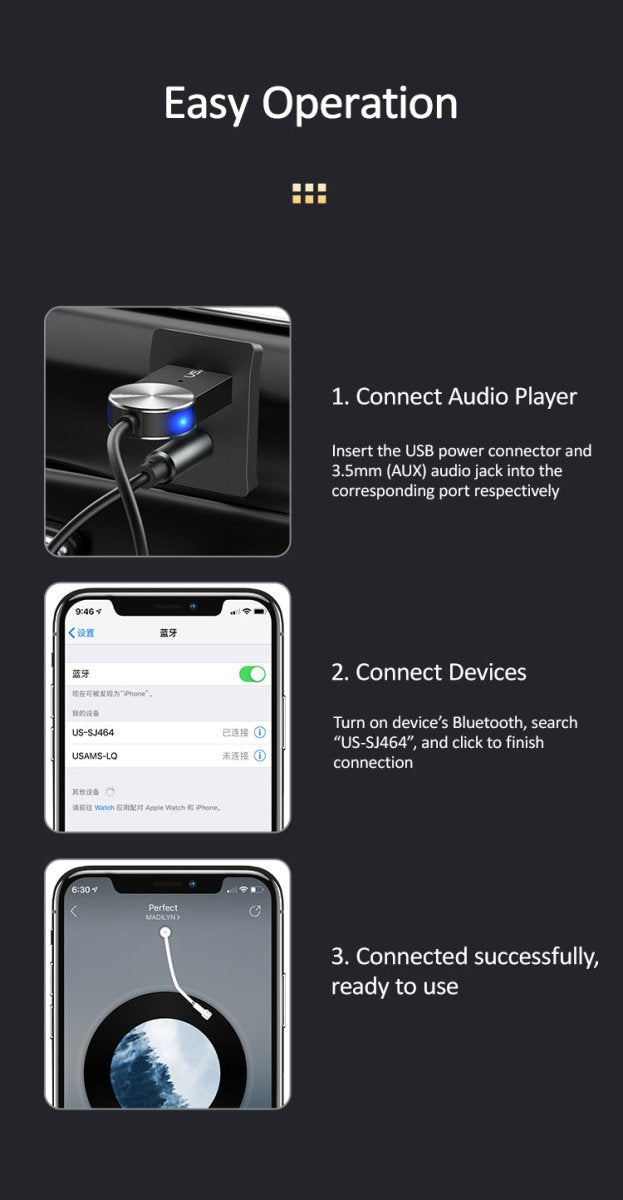 Transmetteur Bluetooth voiture vers Jack 3.5mm - LPDD Conseil | Fiche fiabilité - Fiche fiabilité | Voiture fiable